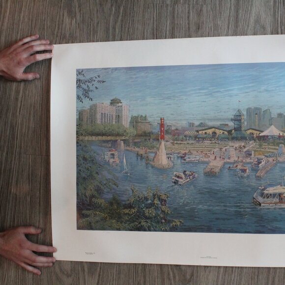 [SWIDEREK] The Forks, Signed and Numbered (Roman Świderek, Print, 1994) - Picture 3 of 13